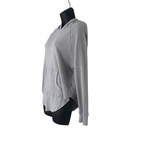 TNA Golden Grey Waffle Knit Thermal Kangaroo Pocket Size S - Picture 4 of 7